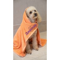 Рушник   махра Персиковий    50/90 100хб 400                 36987